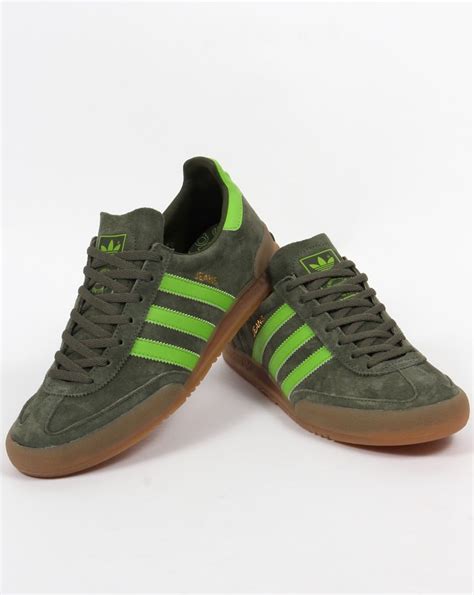 adidas jeans trainers green